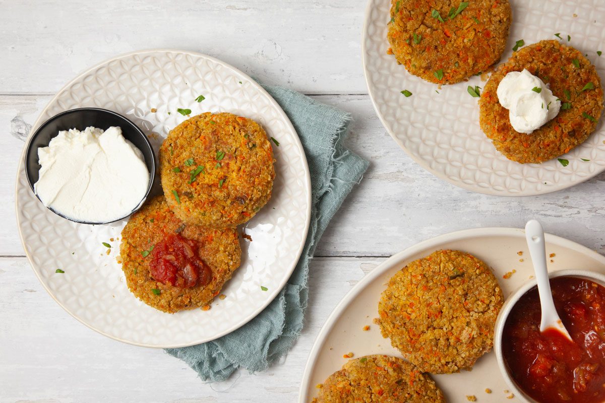 Taste of Home Cumin Quinoa Patties