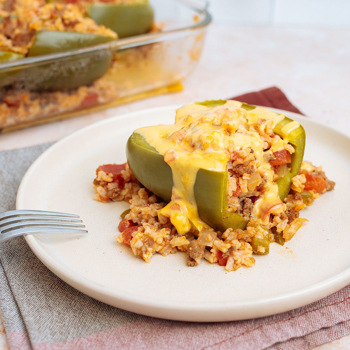 Stuffed Peppers with Rice