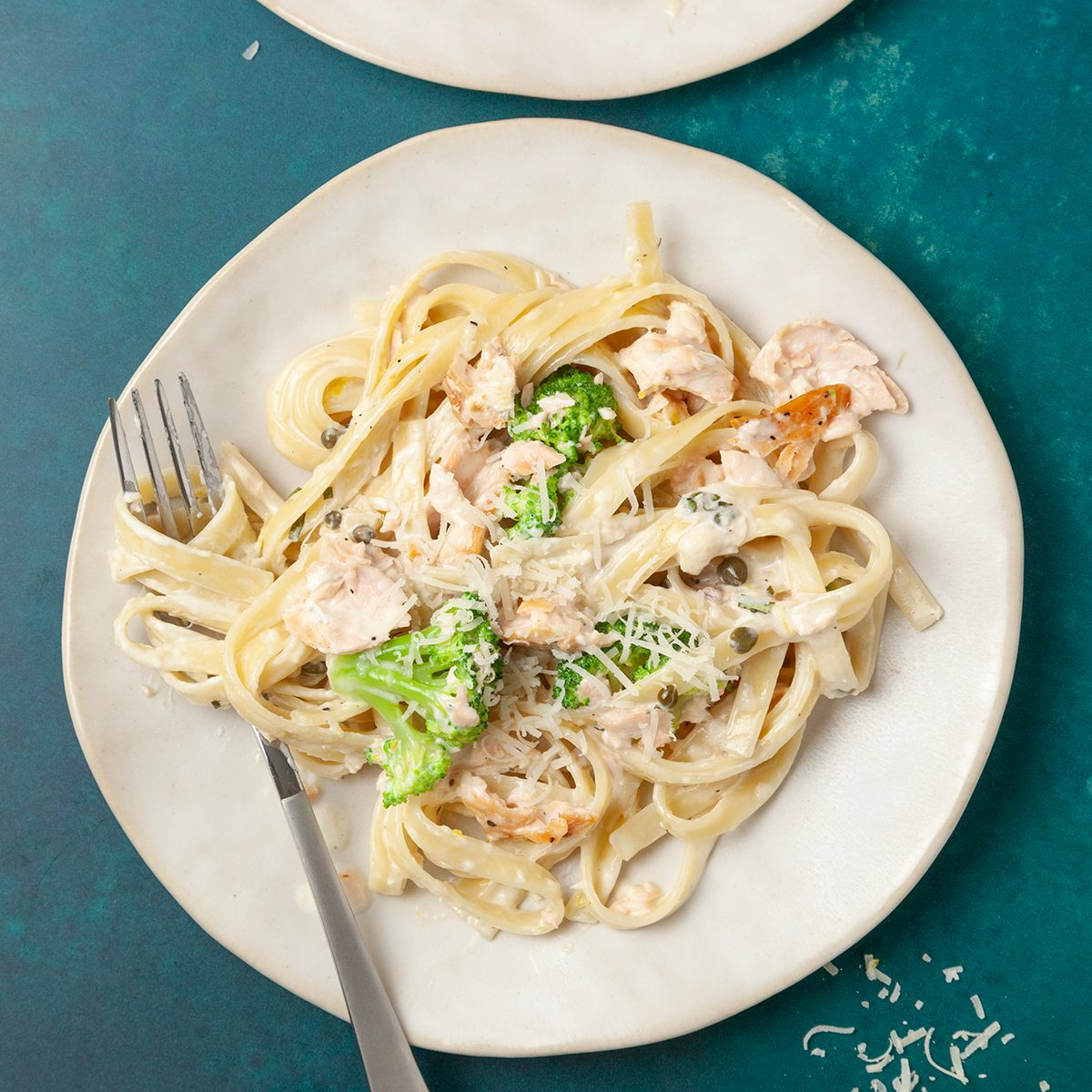 Salmon Linguine