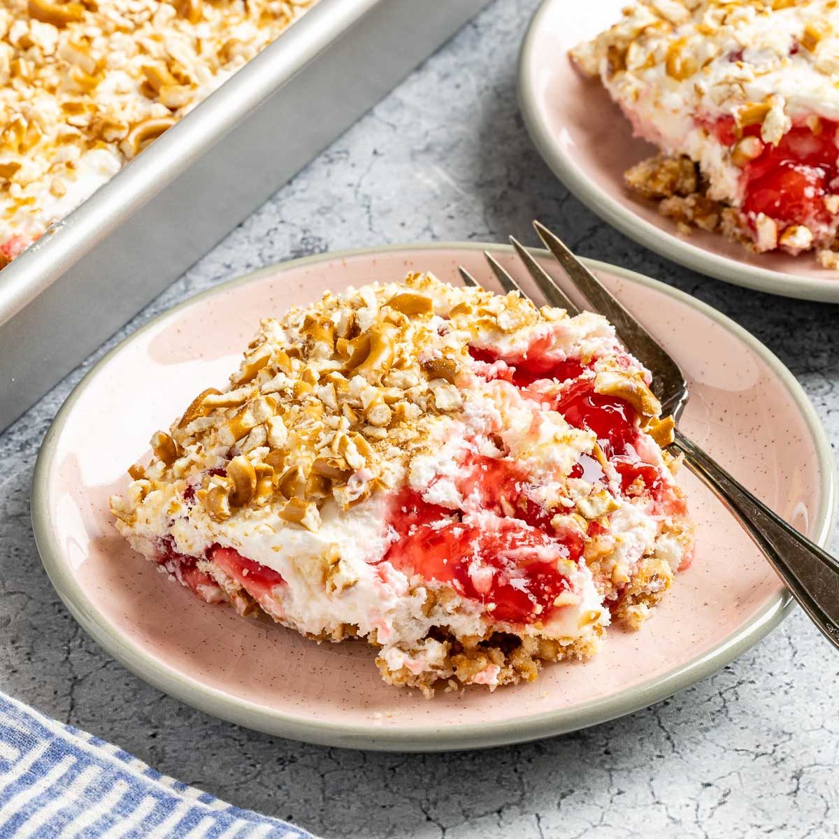 Cherry Pretzel Dessert