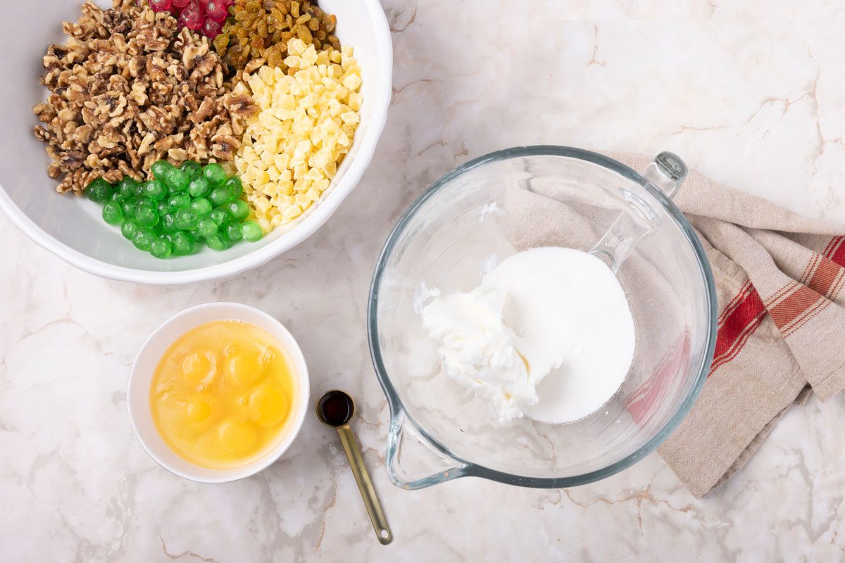 Step 1 of Taste of home Fruit Cake