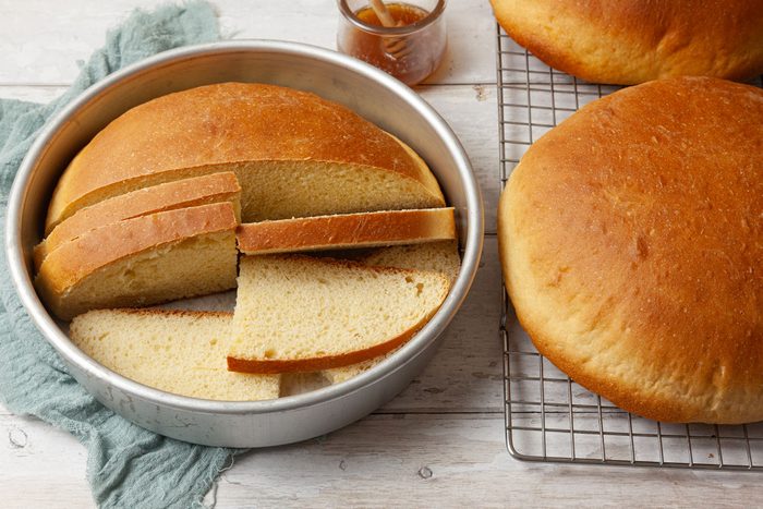 Taste of Home Hawaiian Sweet Bread with honey