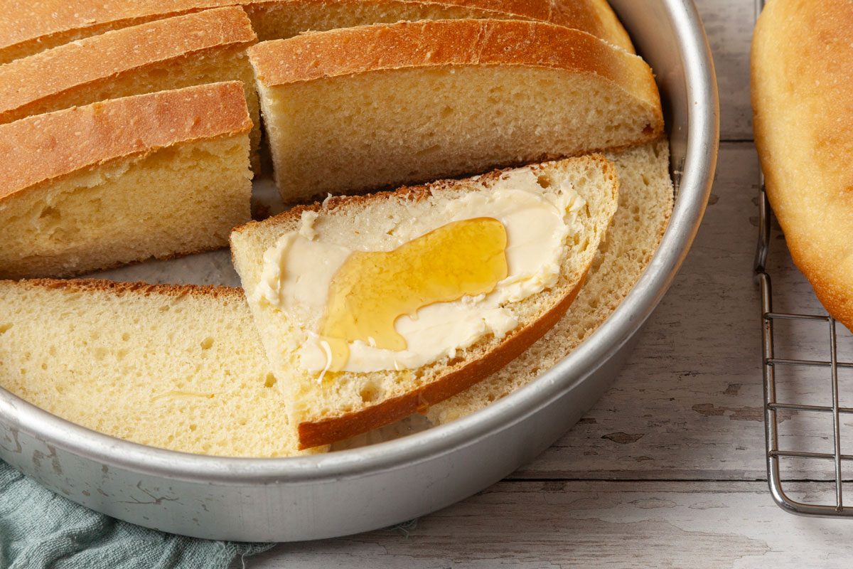 Taste of Home Hawaiian Sweet Bread with honey