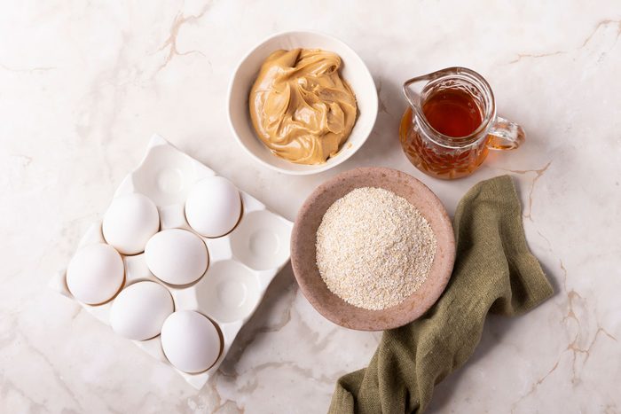 Ingredient shot of Taste of Home Healthy Peanut Butter Cookies