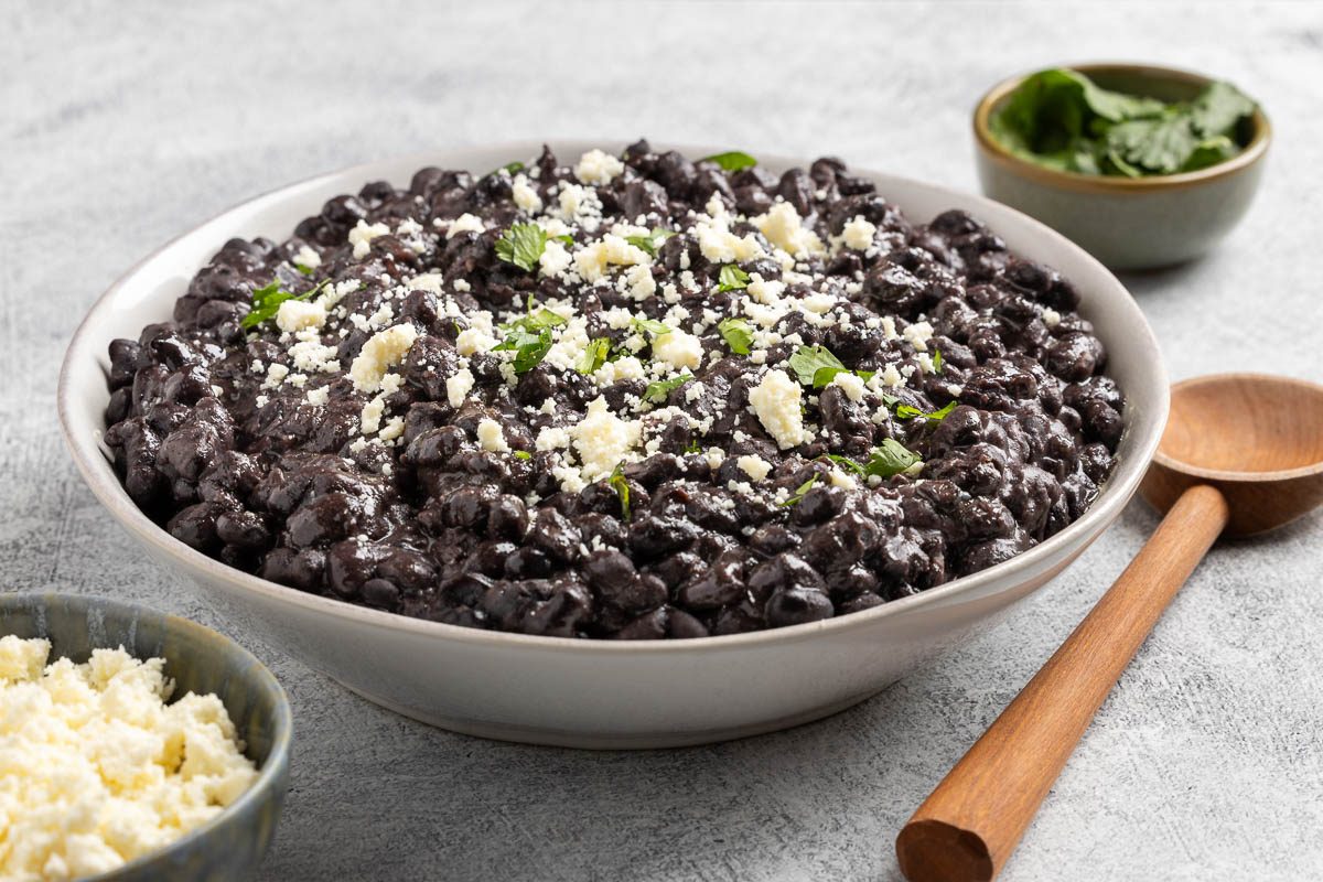 Taste of Home Instant Pot Black Beans recipe photo of the finished recipe.