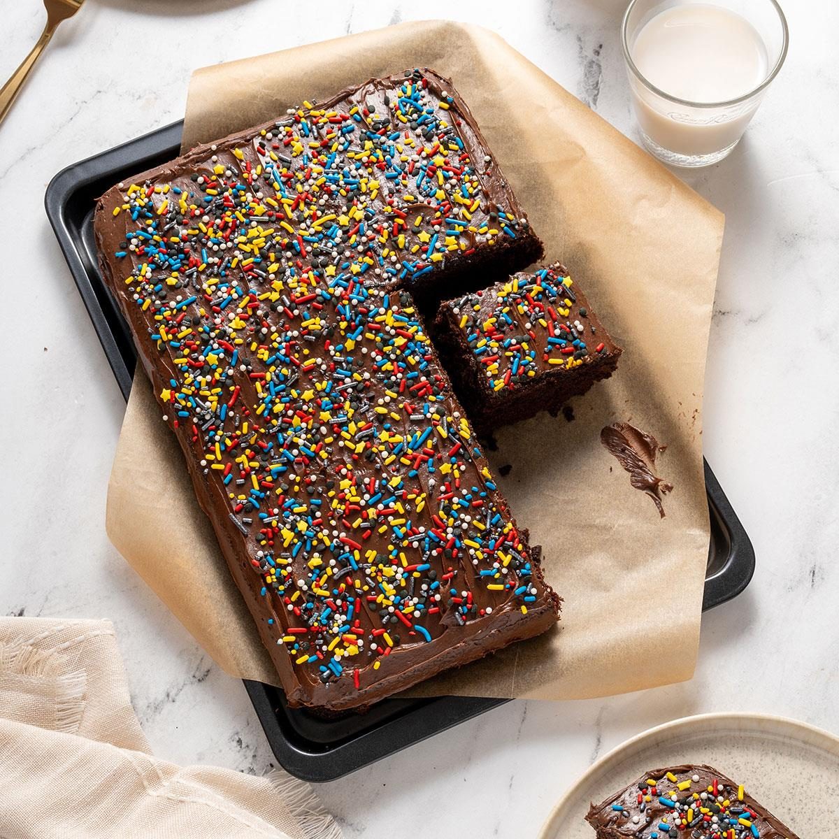 One-Bowl Chocolate Cake