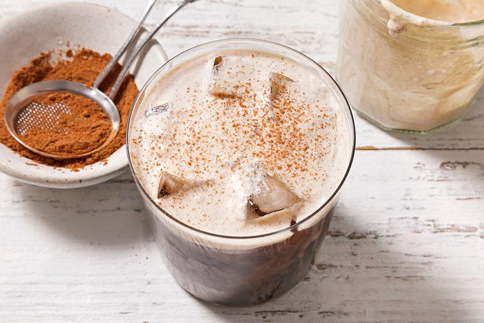 Sprinkle with pumpkin spice