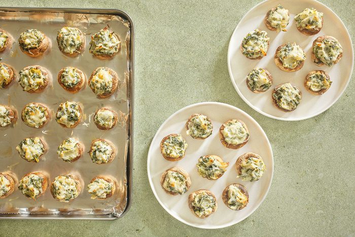 Spinach Stuffed Muschrooms