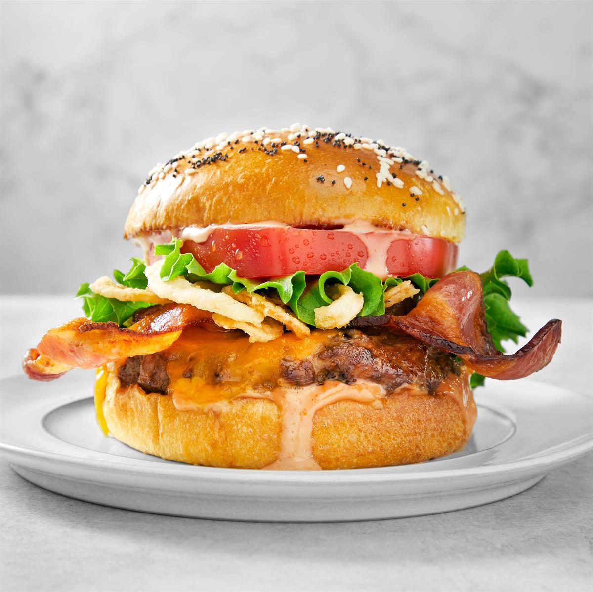 Air-Fryer Cheeseburgers