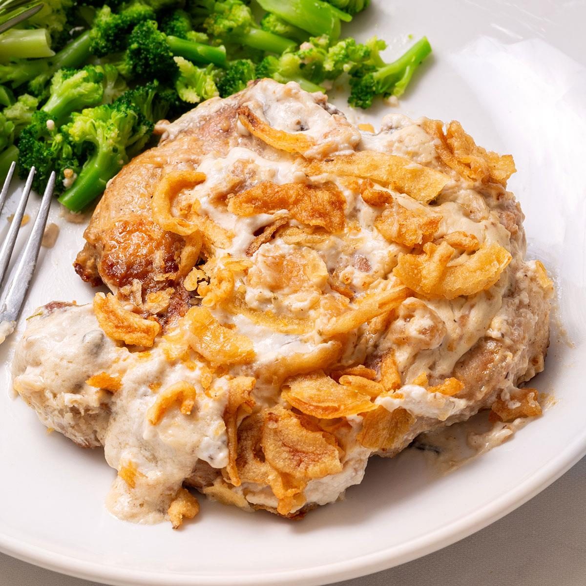 Smothered Pork Chops in Oven