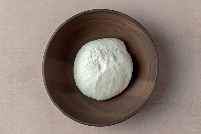 sealed mozarella shell