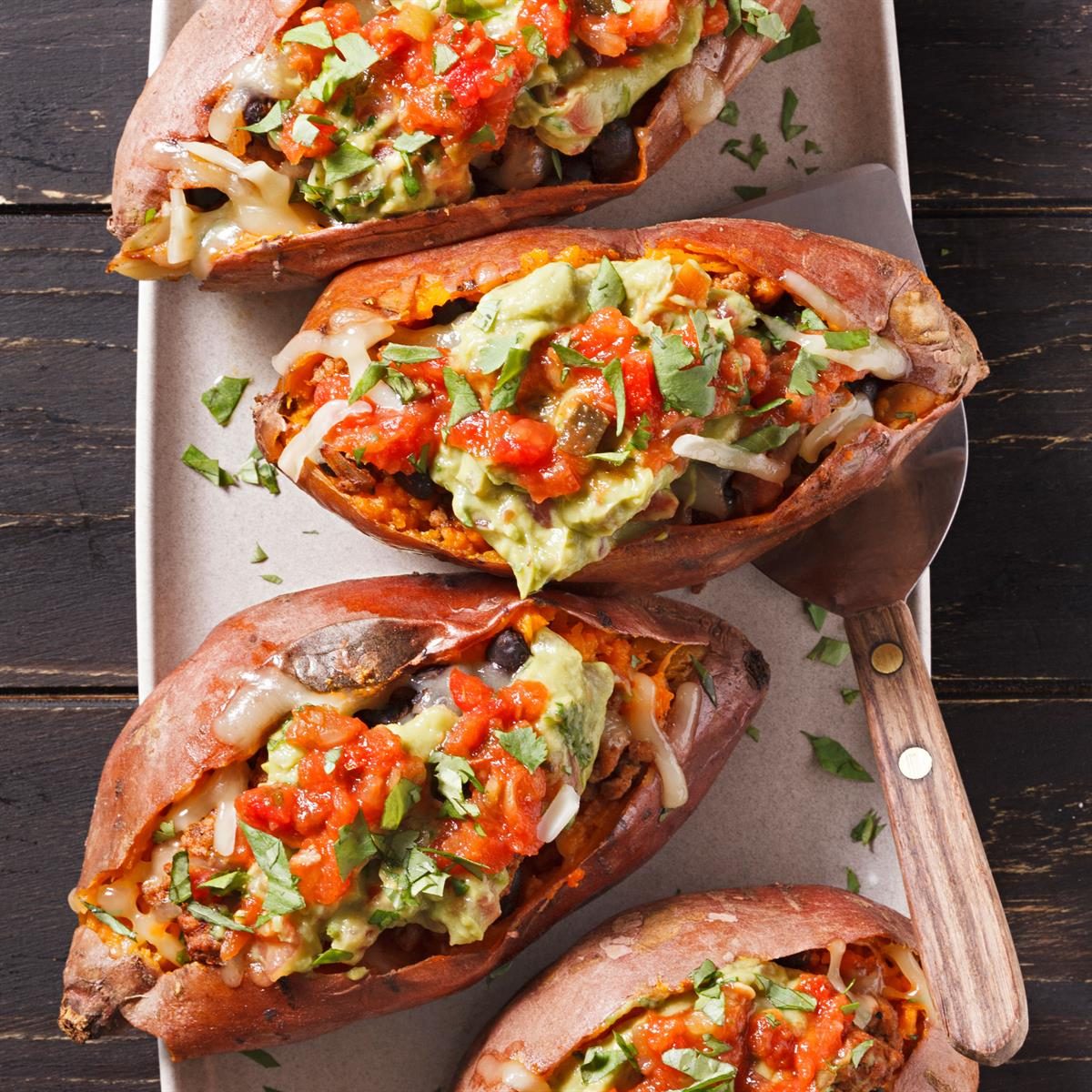 Stuffed Sweet Potatoes