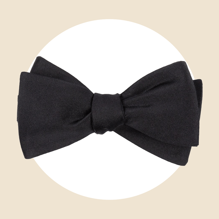Black Bow Tie Tecomm Via Thetiebar