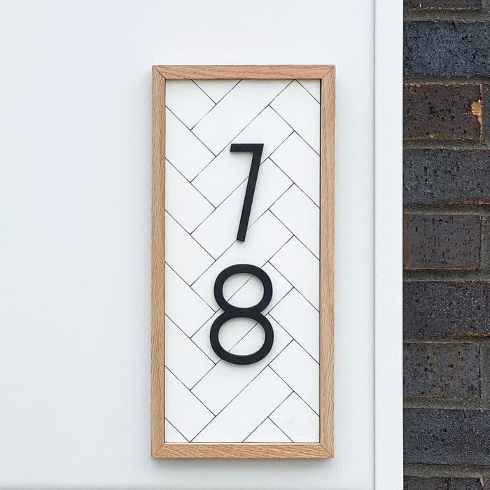Customizable House Number Sign Address Ecomm Via Etsy.com  E1648575635307