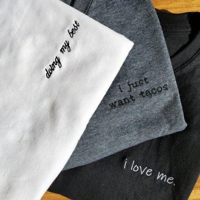 Embroidered T Shirt Ecomm Via Etsy.com  E1654009016327