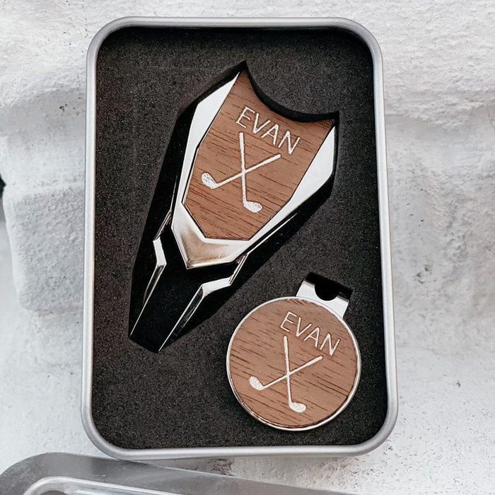 Personalized Divot Tool Set Ball Marker