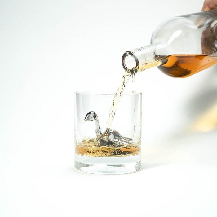 Scotch Ness Monster Chilling Stone Loch 1