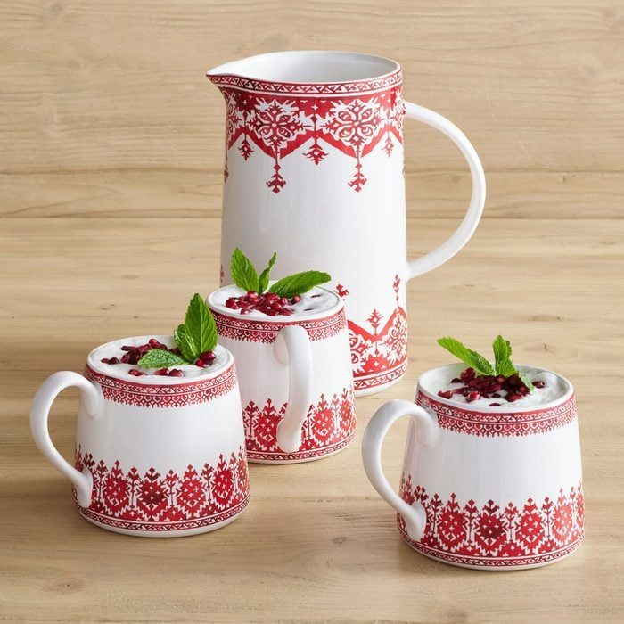 Tahoe Fair Isle Stoneware Mugs Set Of 4 Ecomm Via Potterybarn