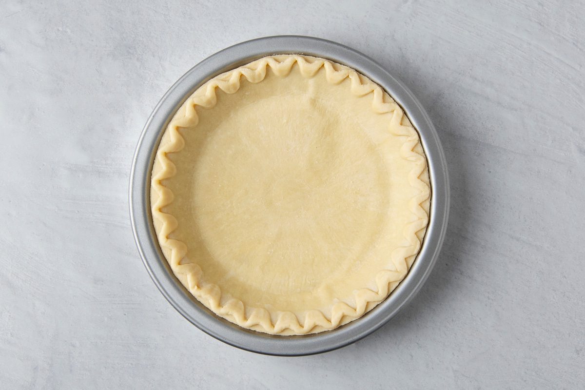pie crust pressed into a 9-inch deep-dish pie plate