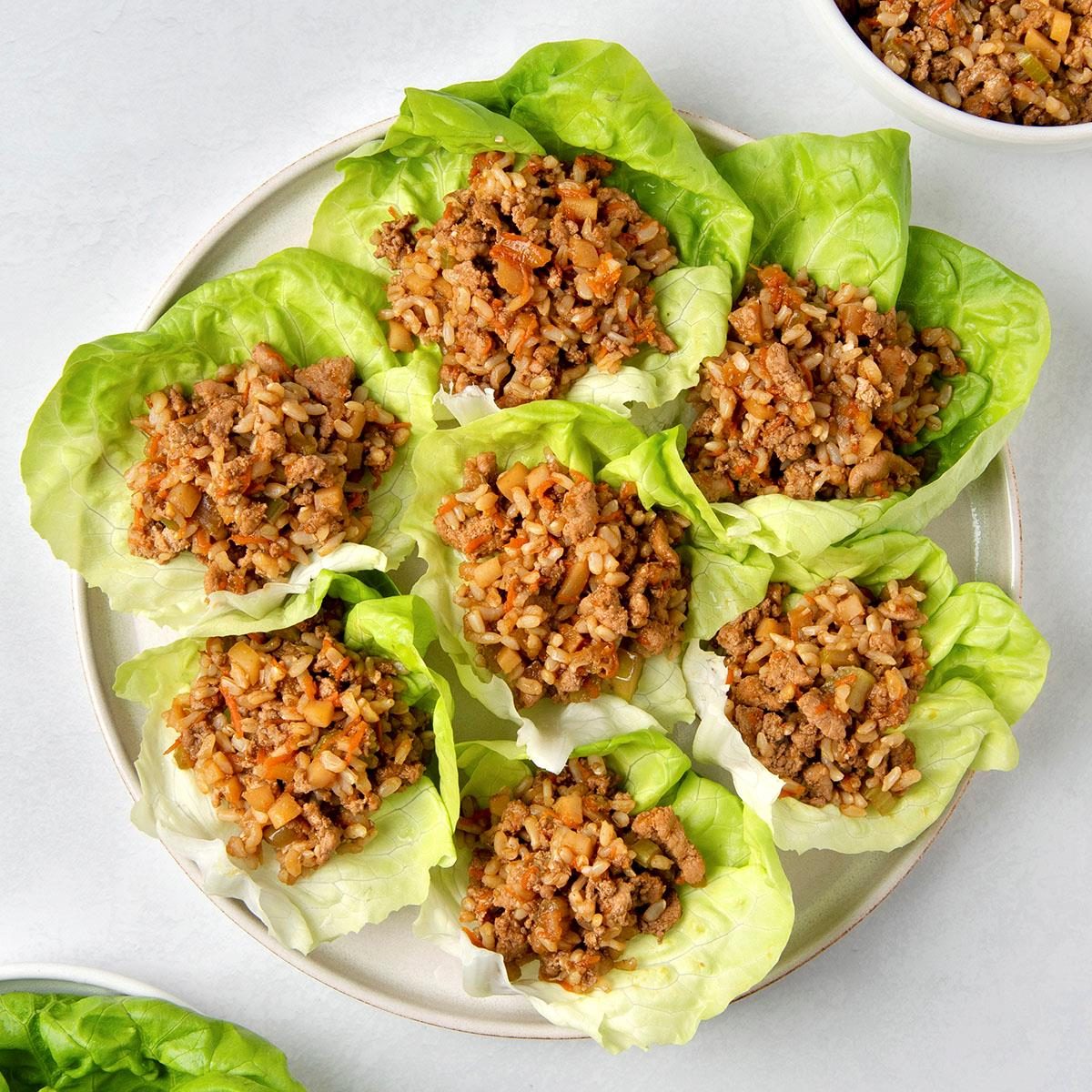 Asian Turkey Lettuce Wraps