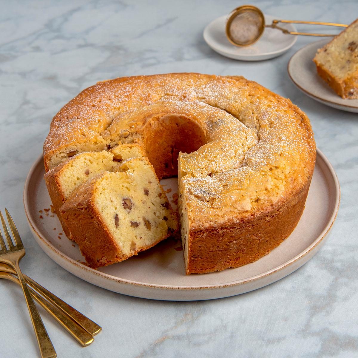 Butter Pecan Pound Cake