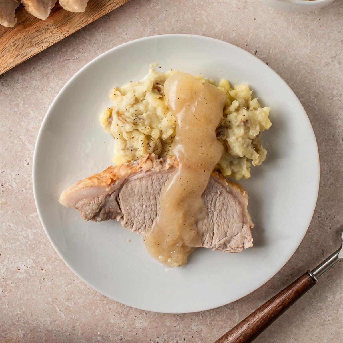 Pork Loin with Gravy