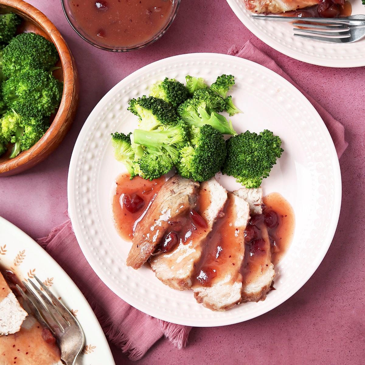 Cranberry Pork Tenderloin