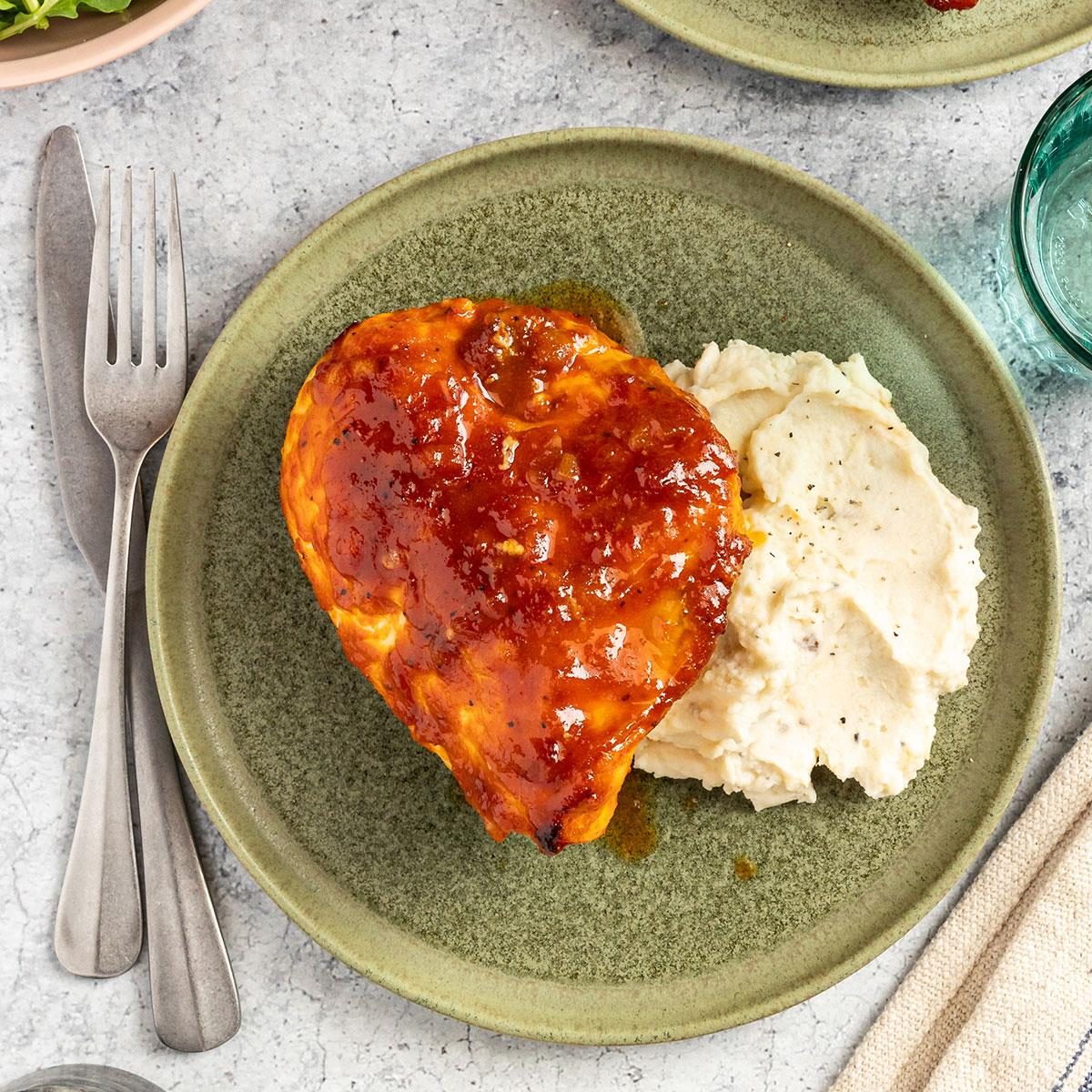 Baked Barbecue Chicken Breast