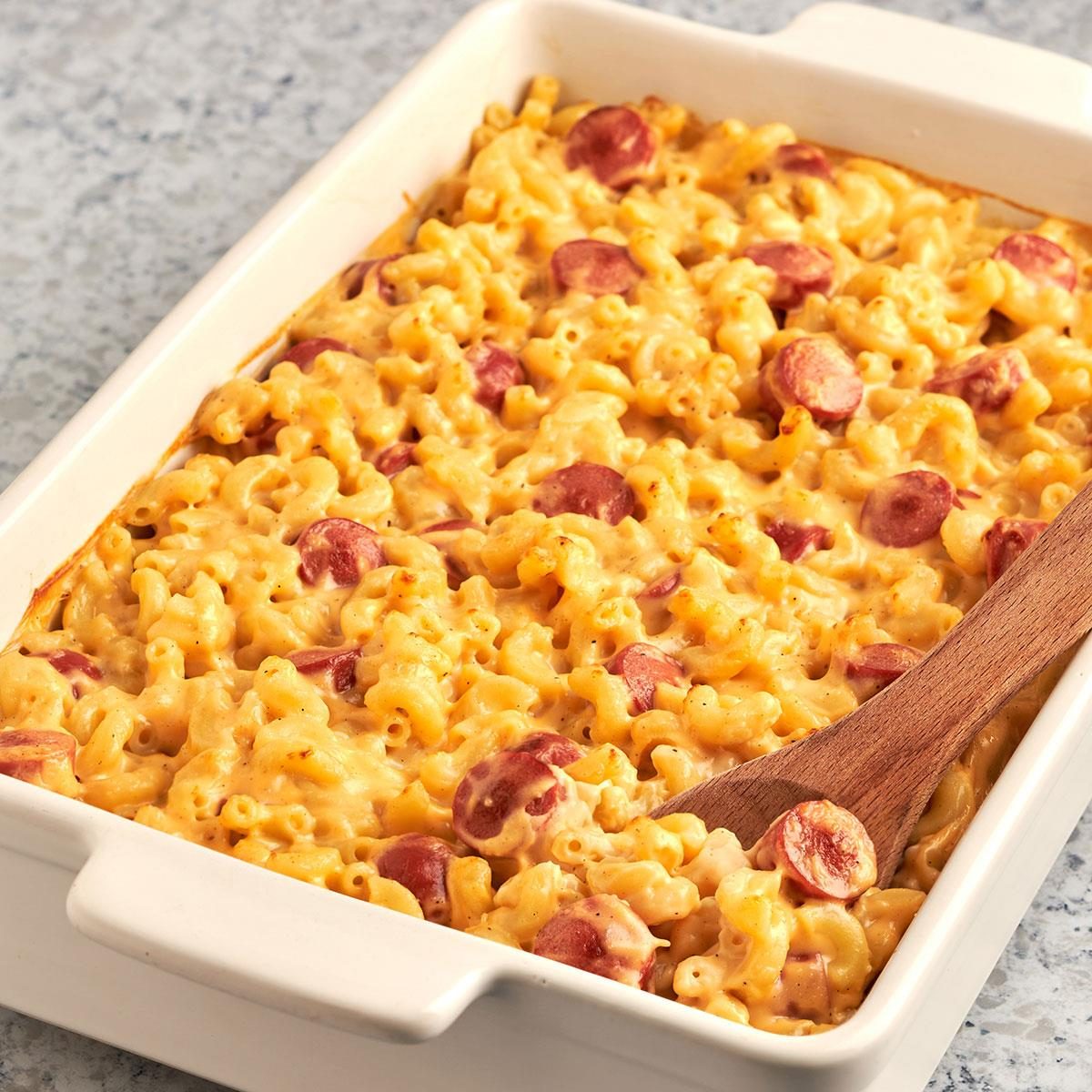 Hot Dog Mac and Cheese