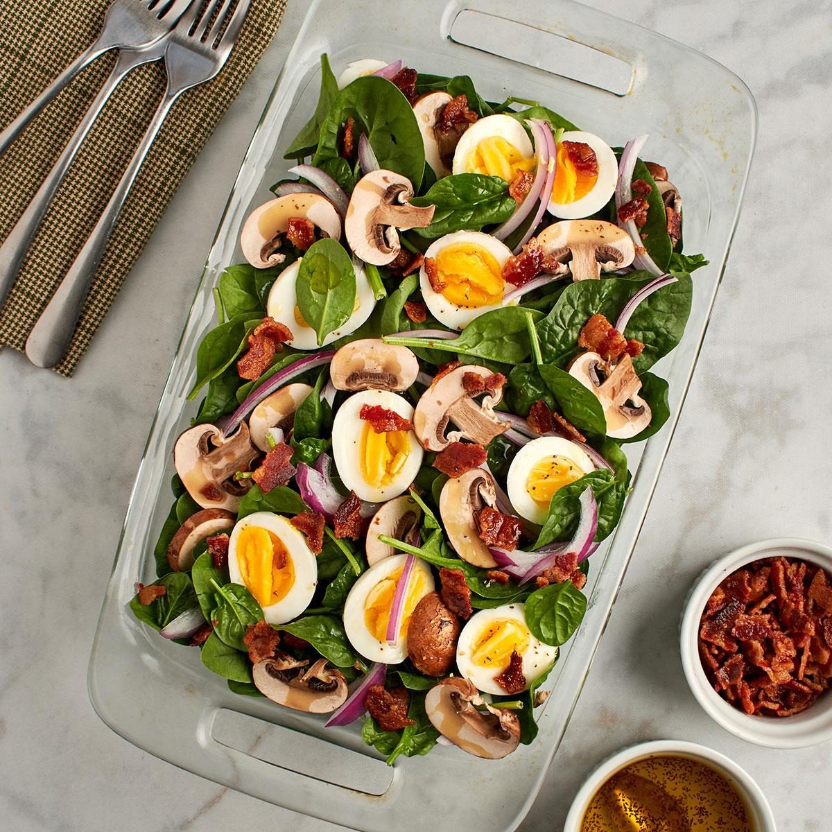 Grandma’s Spinach Salad