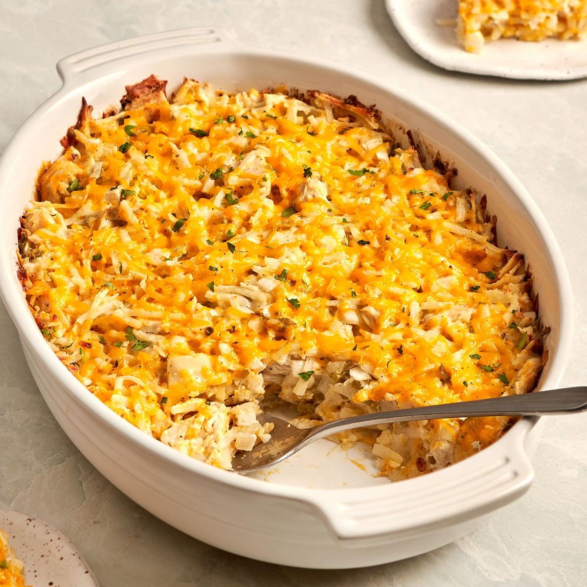 Green Chile Chicken Casserole