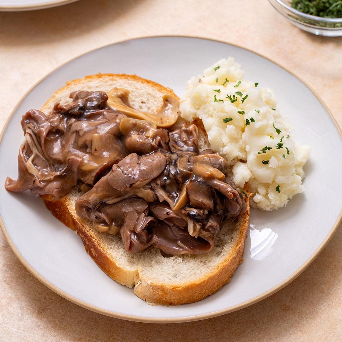 Hot Roast Beef Sandwich