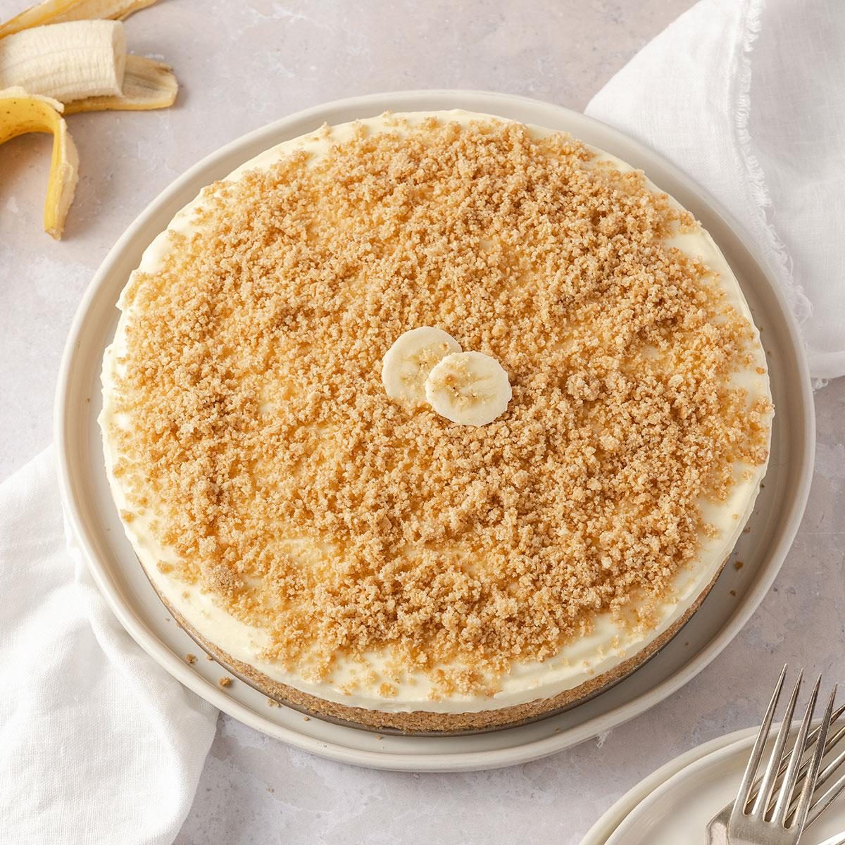 Banana Cream Cheesecake
