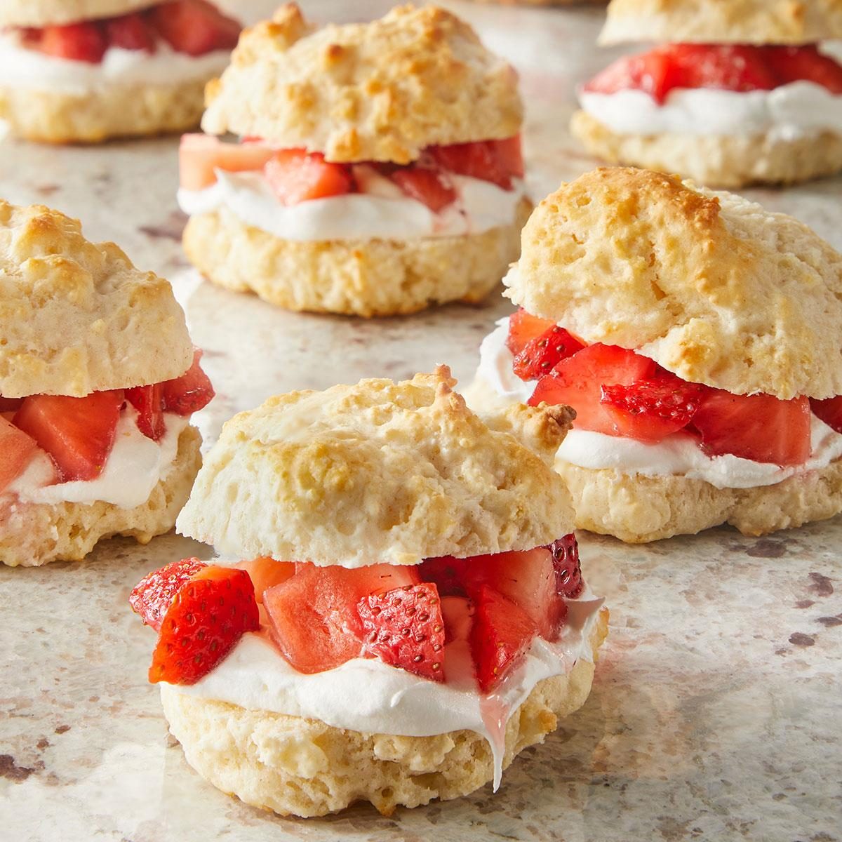 Strawberry Shortcake Biscuits