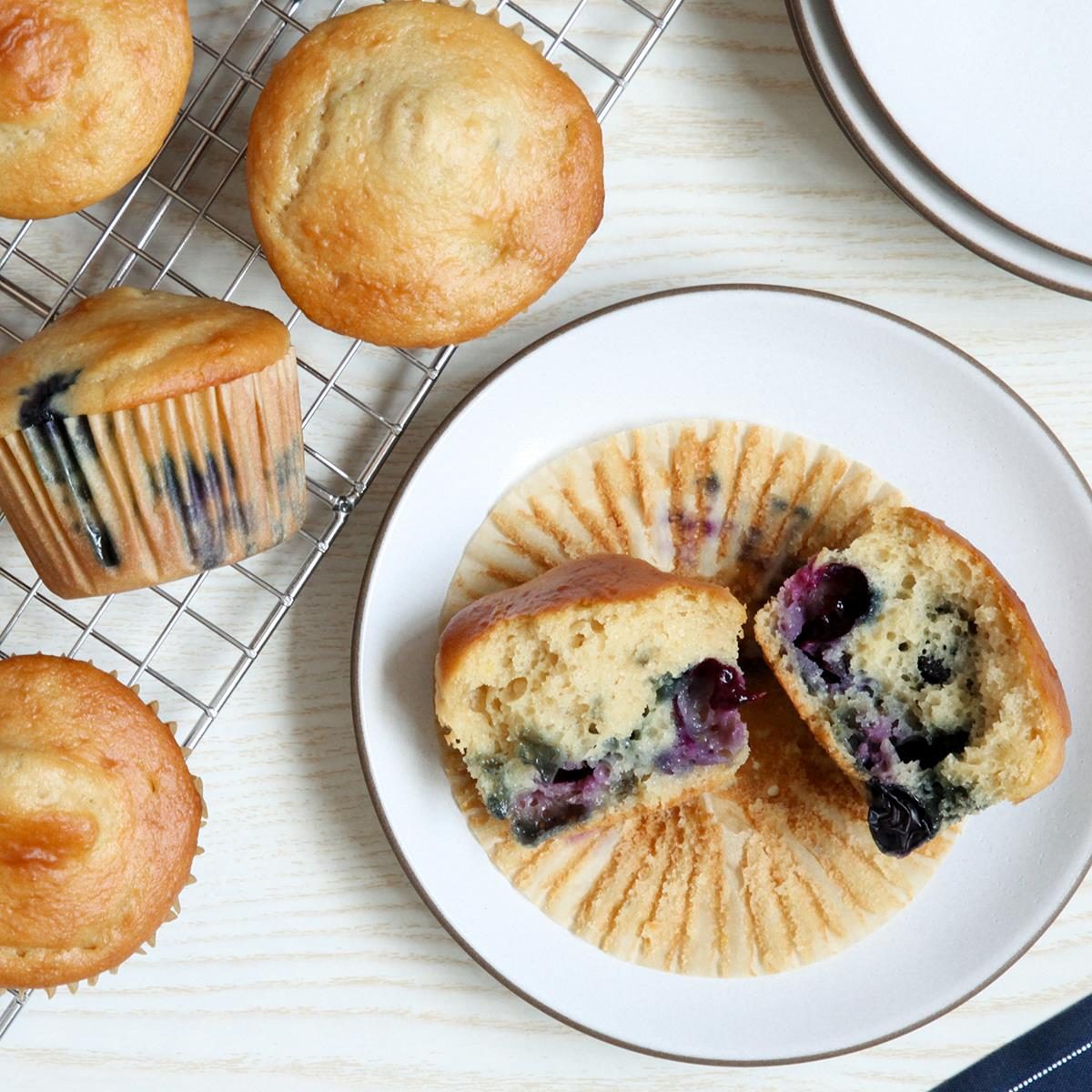 Buttermilk Blueberry Muffins