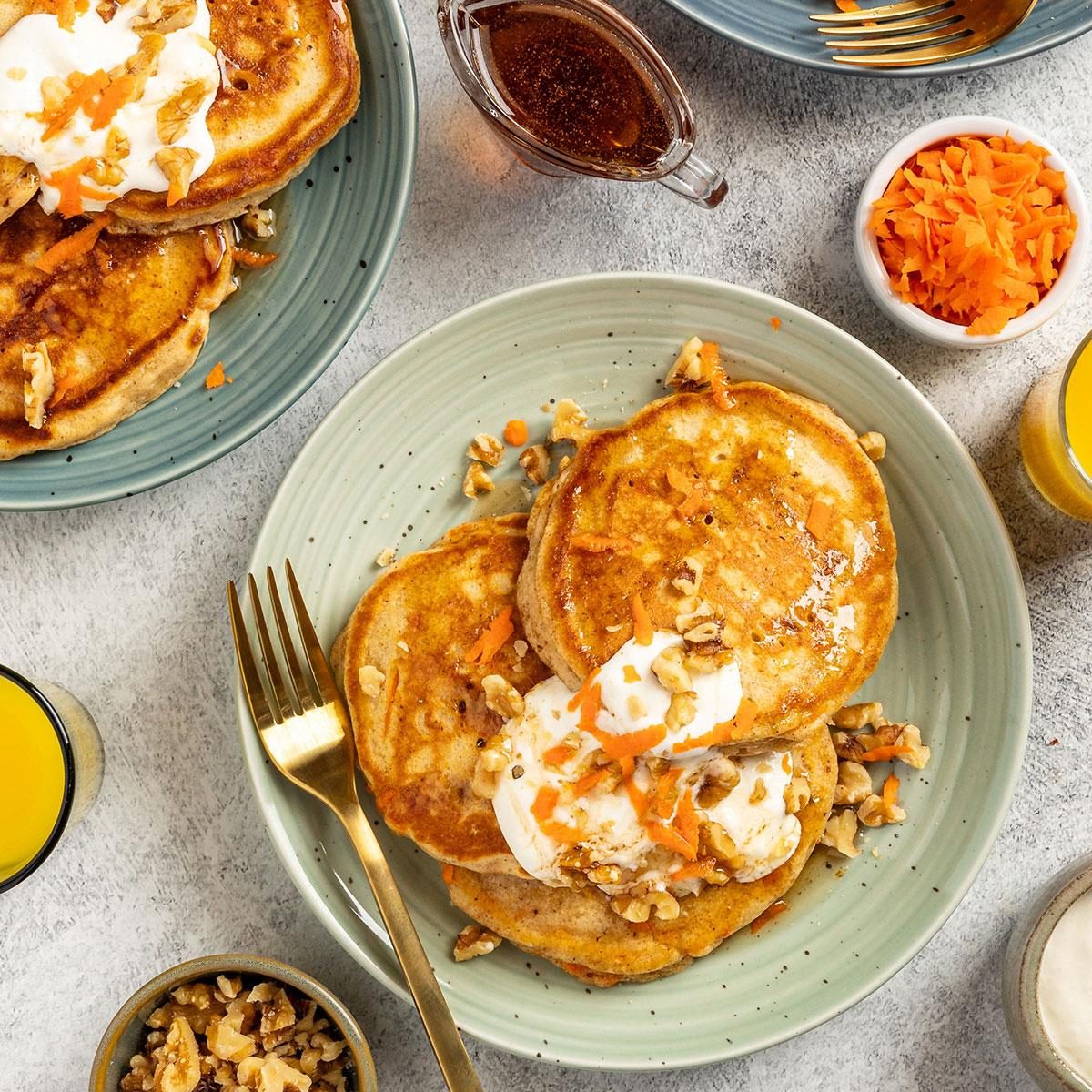 Carrot Cake Pancakes
