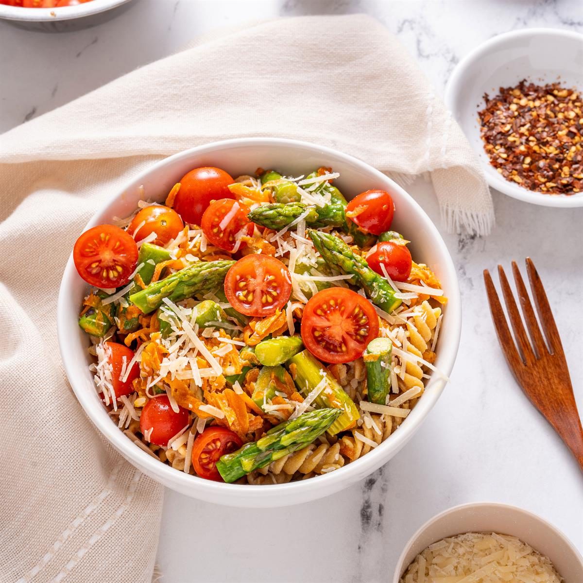 Creamy Pasta Primavera Exps Tohd24 44217 Alejandromonfort 56