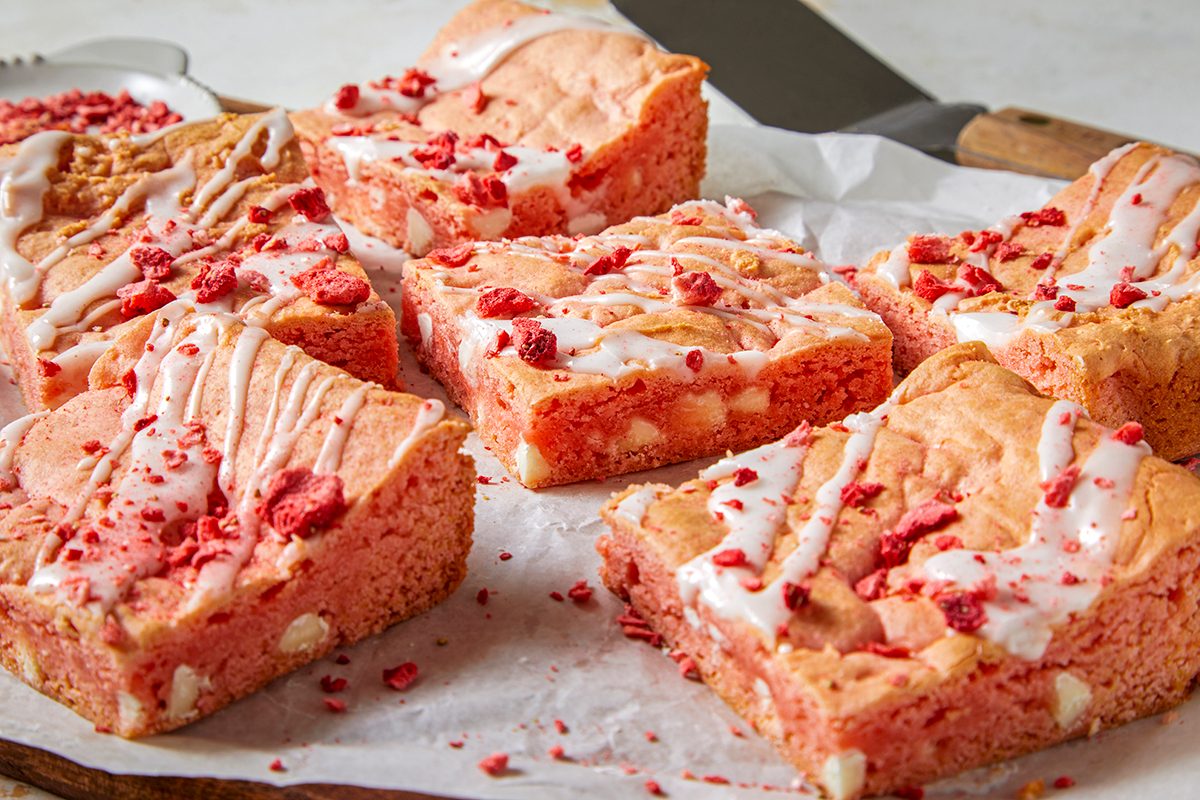 Strawberry Brownies