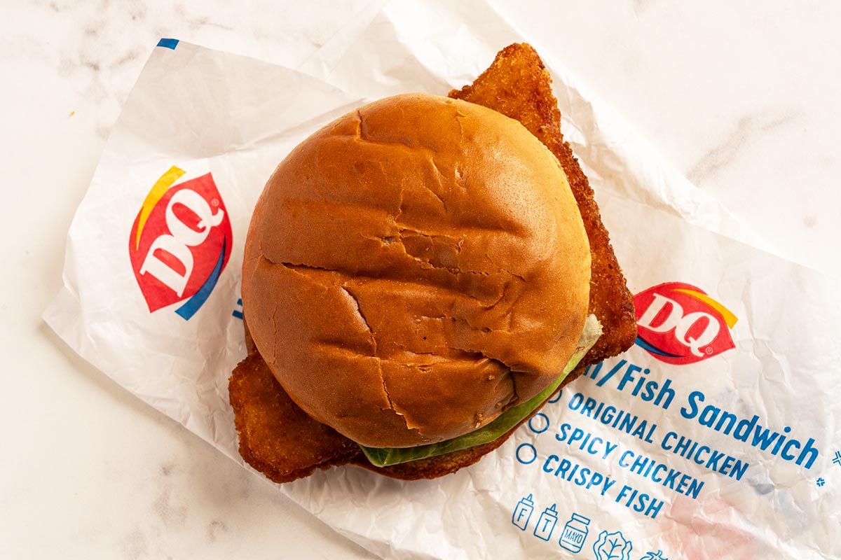 Dairy Queen Fish Sandwich