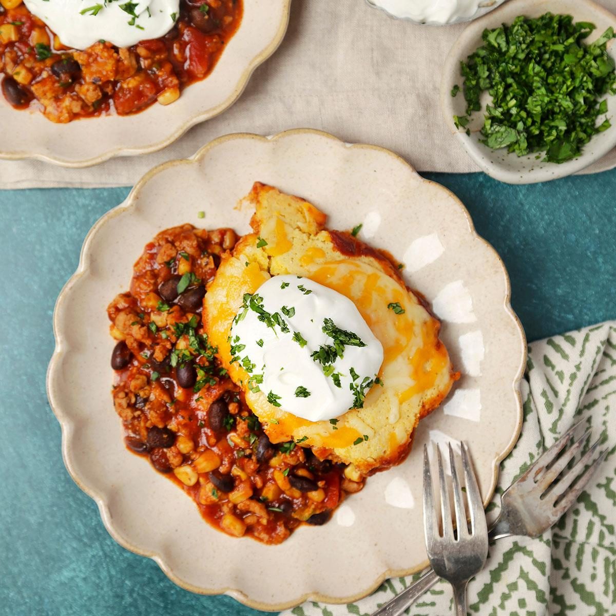 Chicken Tamale Pie