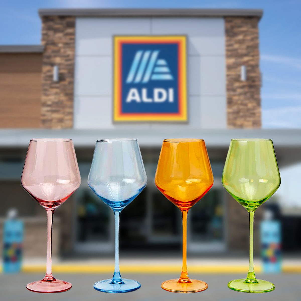 Aldi’s New ‘Easter Egg Glass’ Collection Will Sell Out Fast—Here’s When You Can Get It