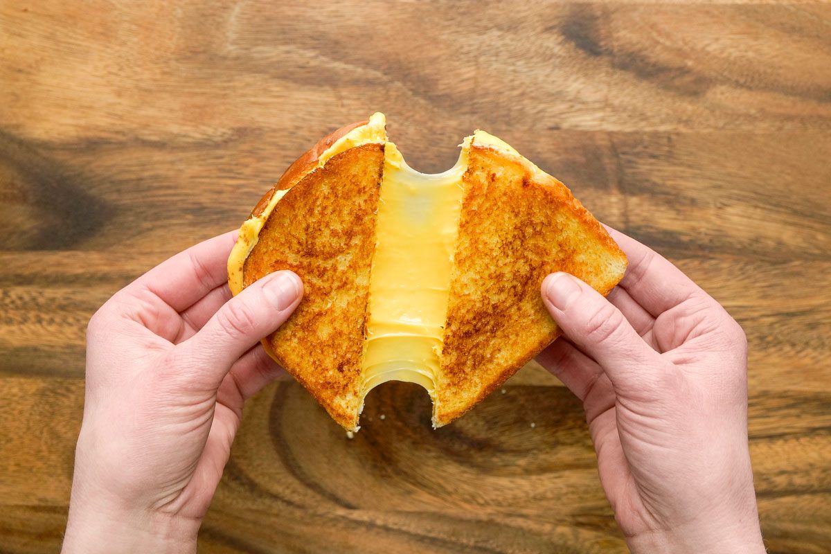 Grilled Cheese is ready