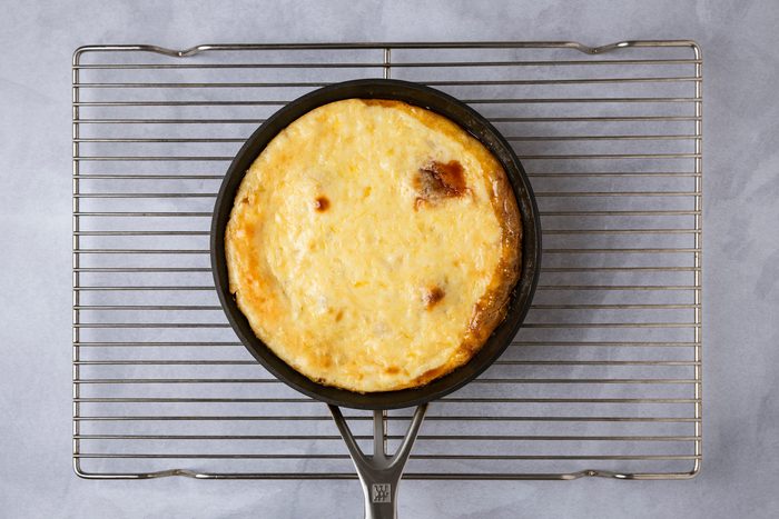 Spoon over fruit; Bake;