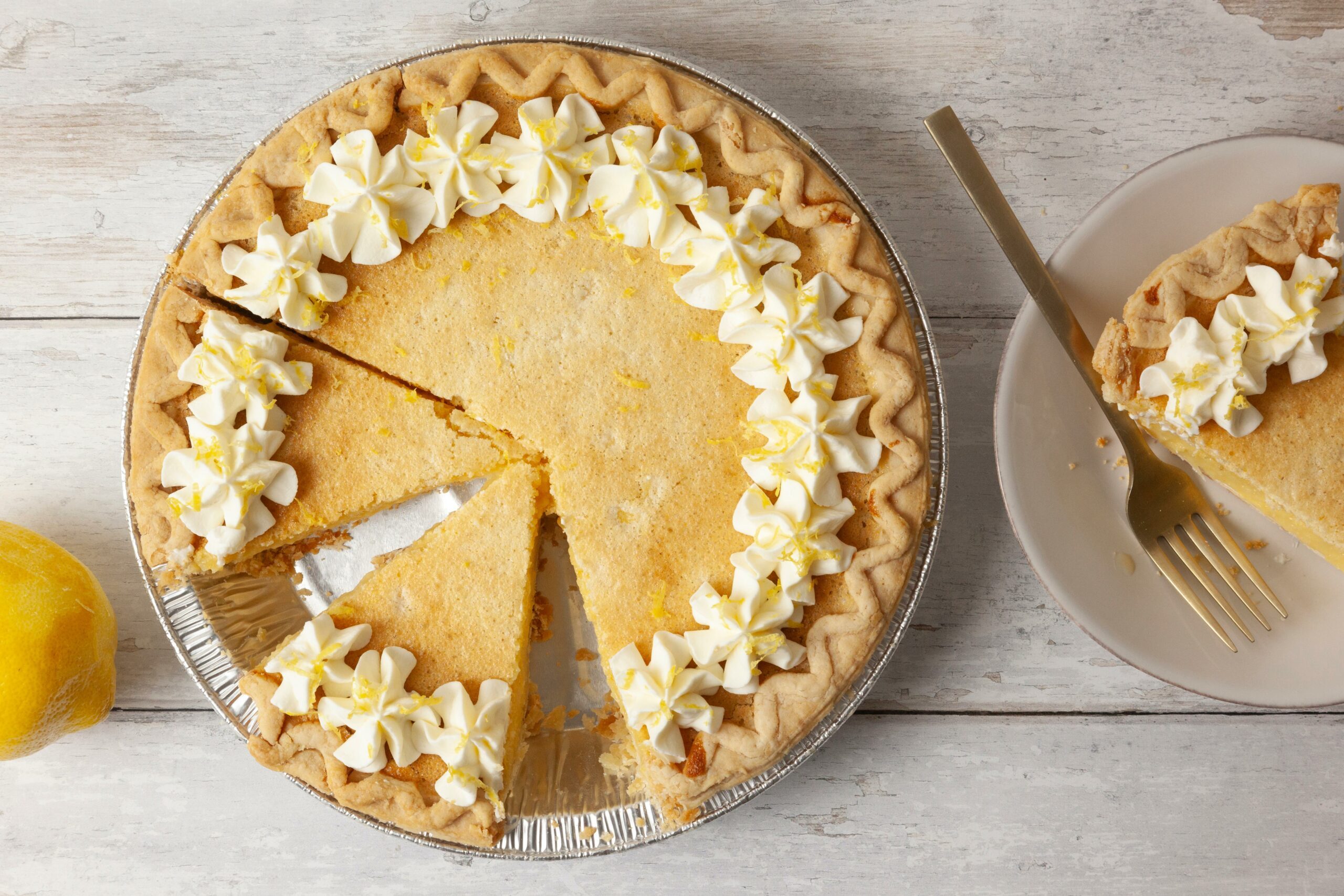 Sunshine Lemon Pie 