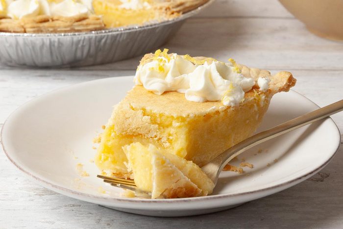 Sunshine Lemon Pie slice