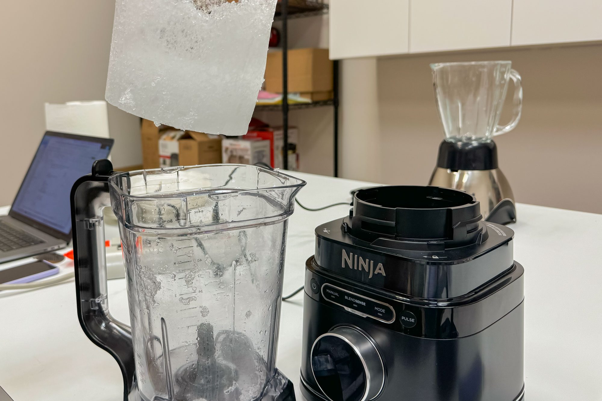 Ninja Blender Ice test