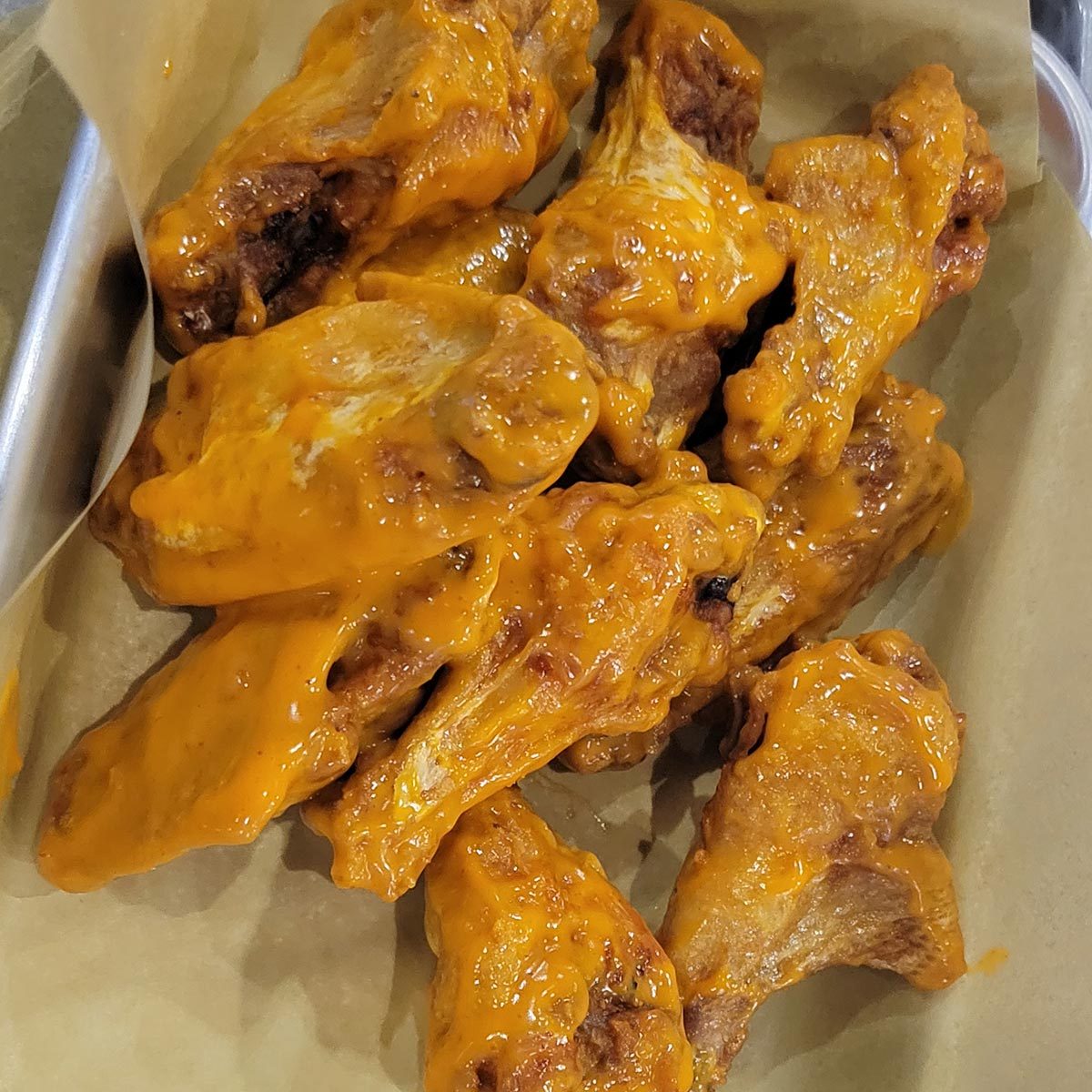 Mild chicken wings from Buffalo Wild Wings