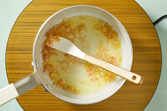 Shallot and butter in a small saucepan over medium heat.