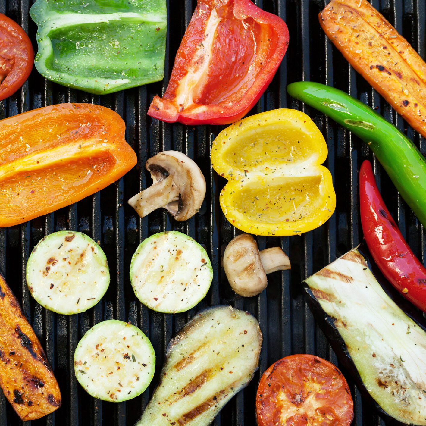 Grilled vegetables