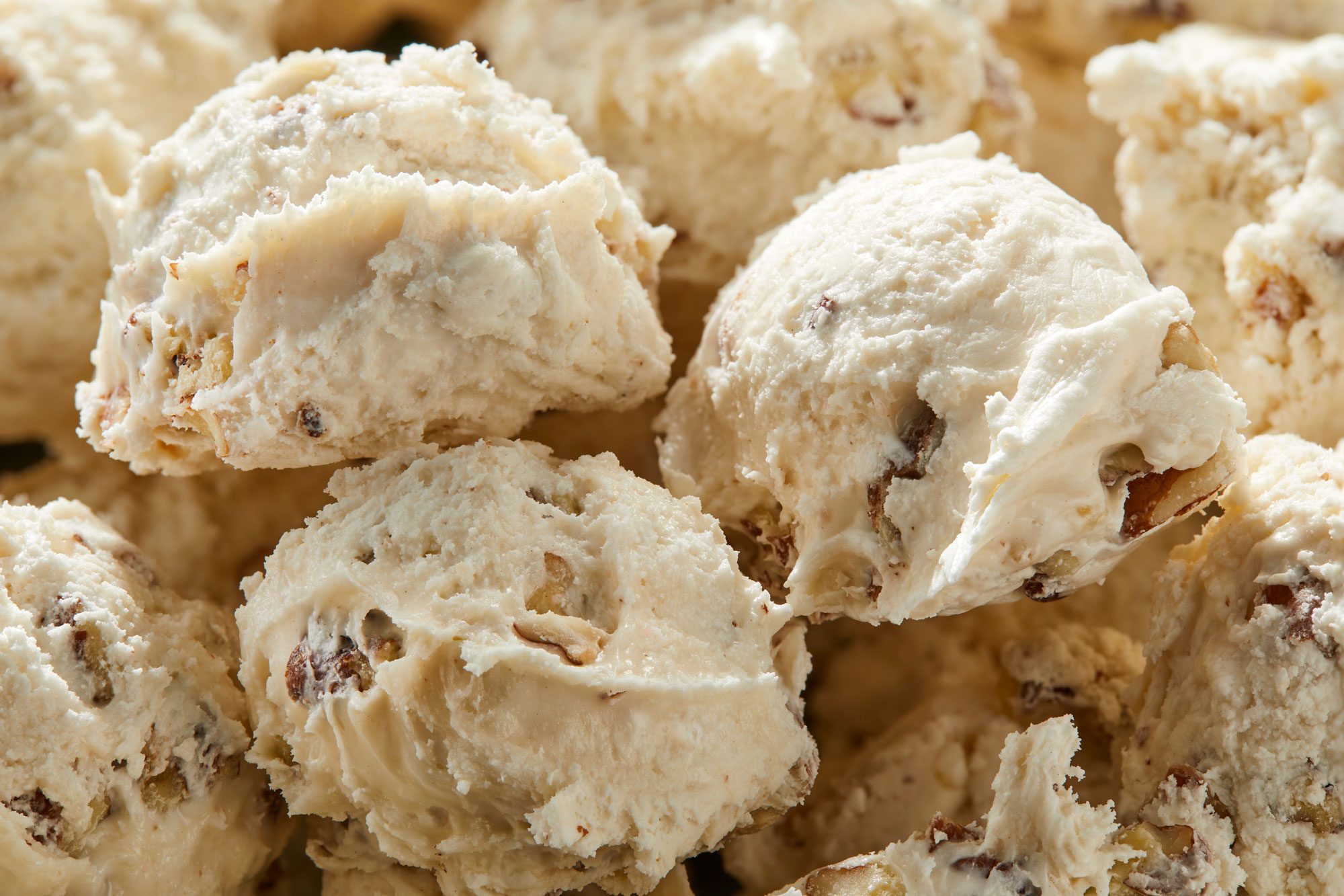 Close-up shot of Microwave Divinity; in a large ceramic bowl;